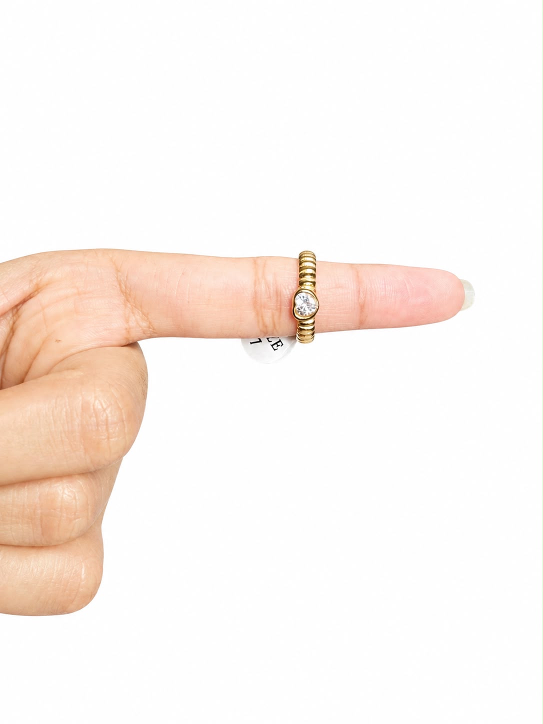 Golden Halo Ring