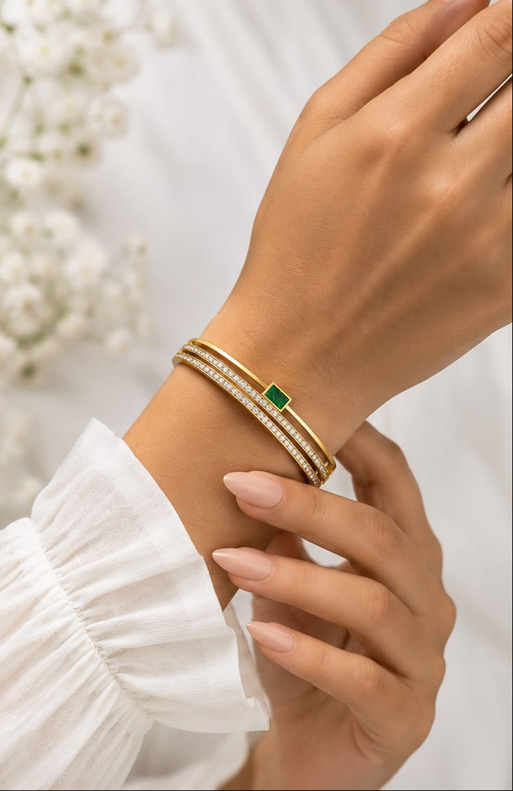 Baby Size Emerald Luxe Kada