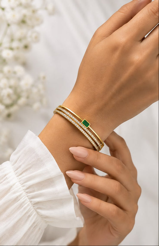 Baby Size Emerald Luxe Kada