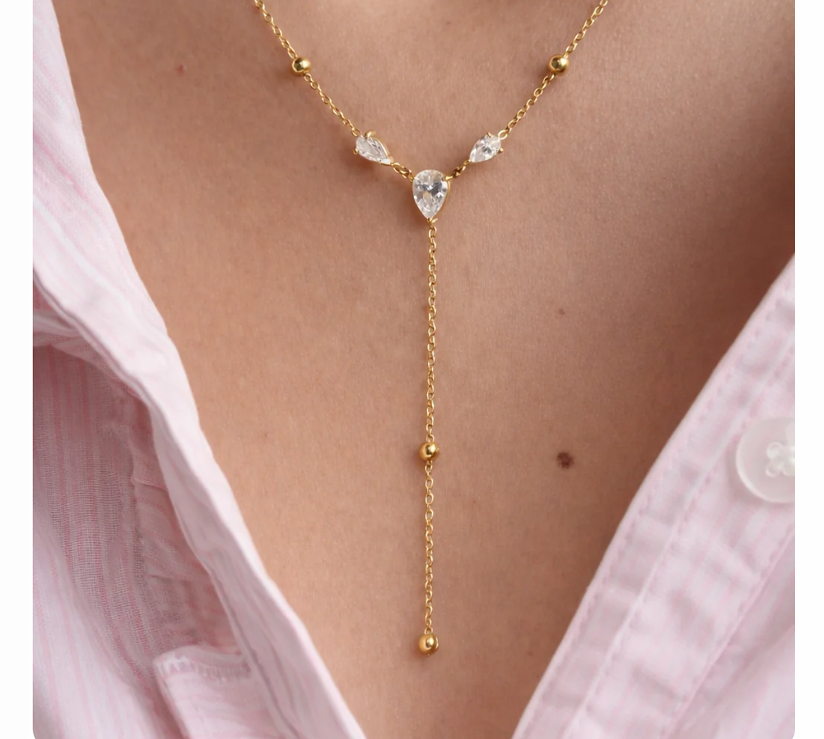 Mel Drop Necklace