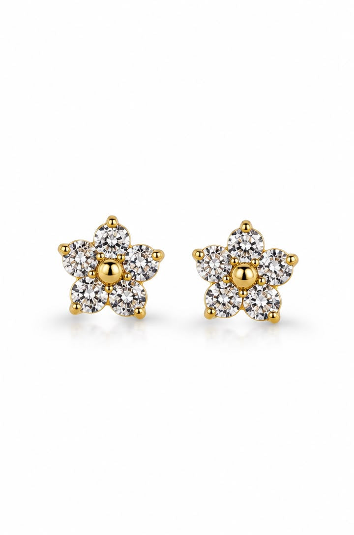 Crystal Daisy Studs