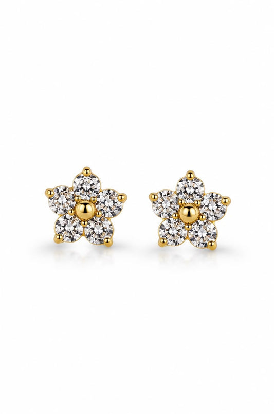 Crystal Daisy Studs