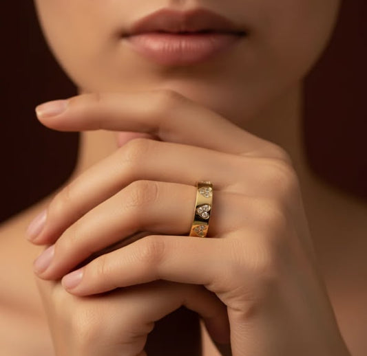 Amour Heart Ring