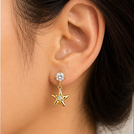 Celeste Star Earrings